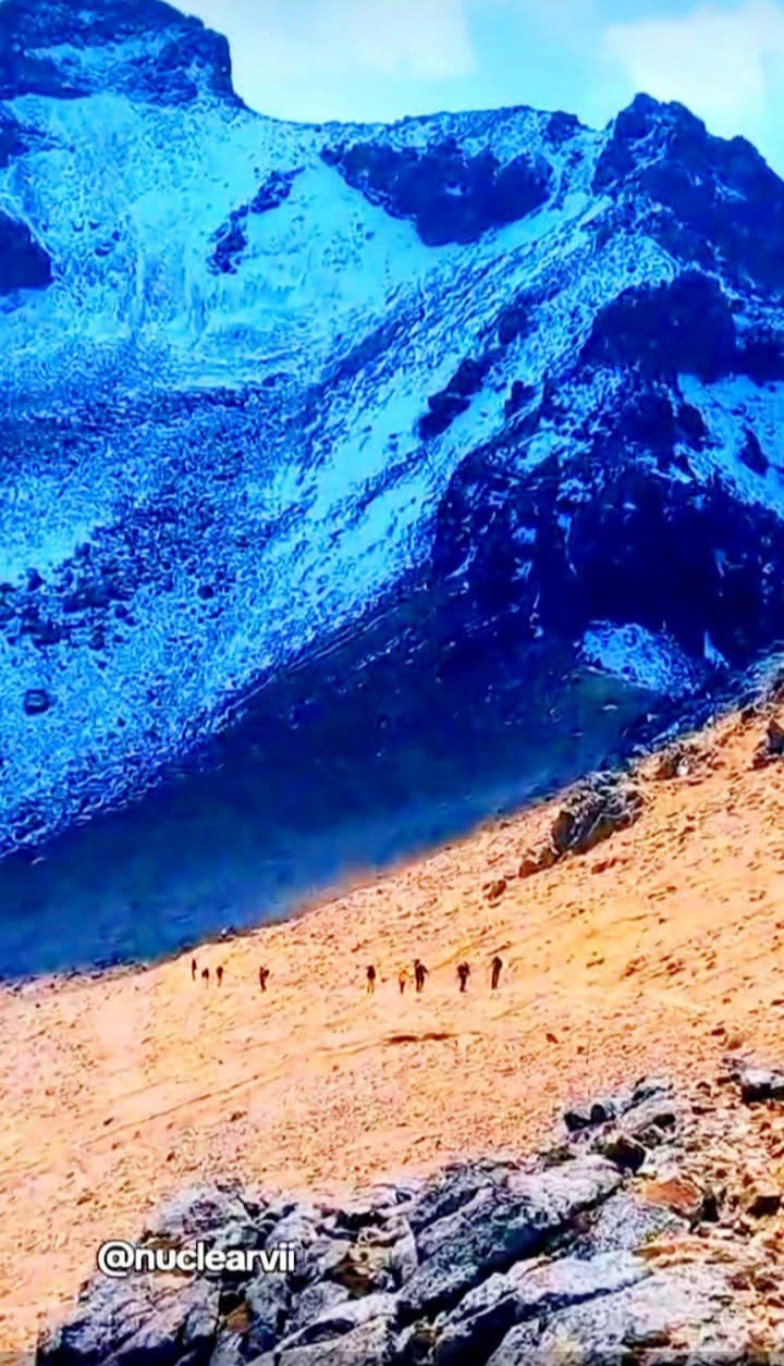 Grupo ascending Iztaccíhuatl