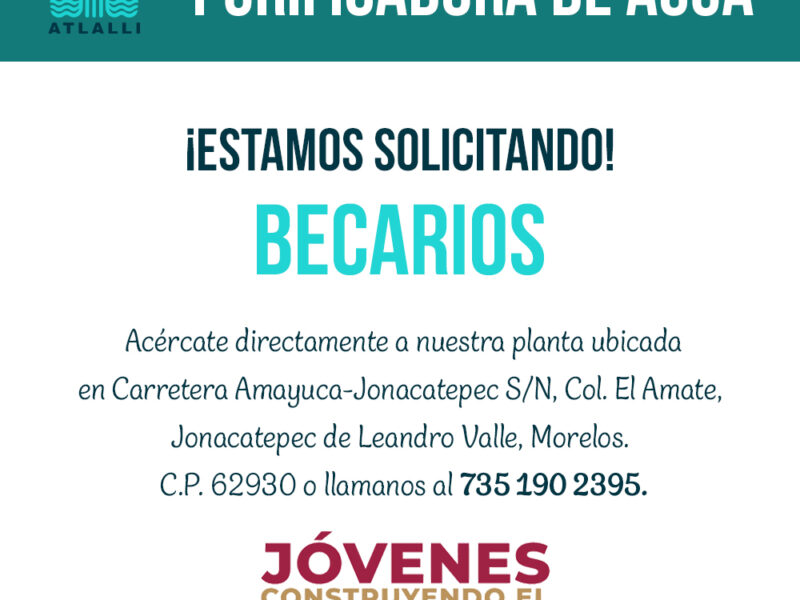 Solicitamos Becarios