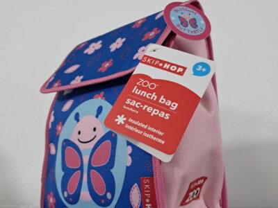 Lonchera Skip Hop Kids - Bolsa térmica para el almuerzo, diseño de mariposas